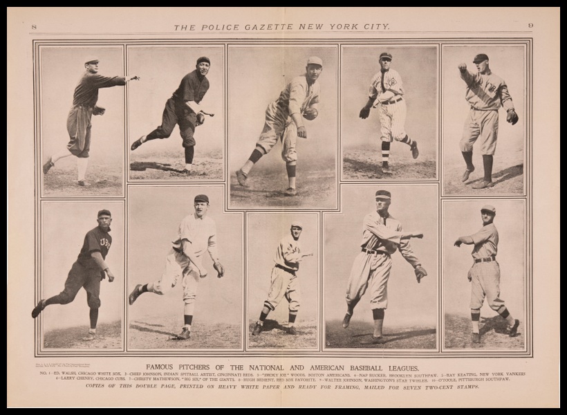1910PGS Famous Pitchers of the National and American Baseball Leagues